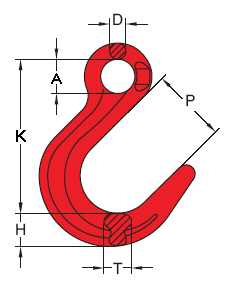 Hak kontenerowy OKE 3,15t