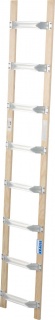 Drabina dachowa aluminiowo - drewniana 2,25m