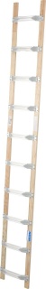Drabina dachowa aluminiowo - drewniana 2,80m